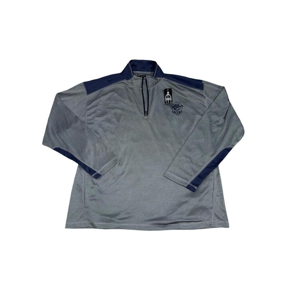 CHAMPION BYU Cougars Lightweight 1/4 Zip Pullover Long Sleeve NCAA Men's XL - Picture 1 of 5